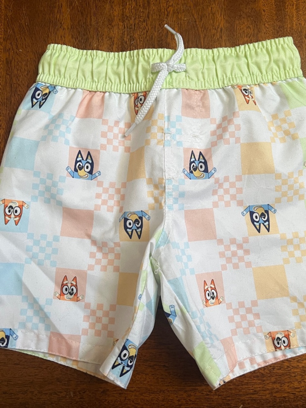 Toddler Boys Bluey Swim Trunks